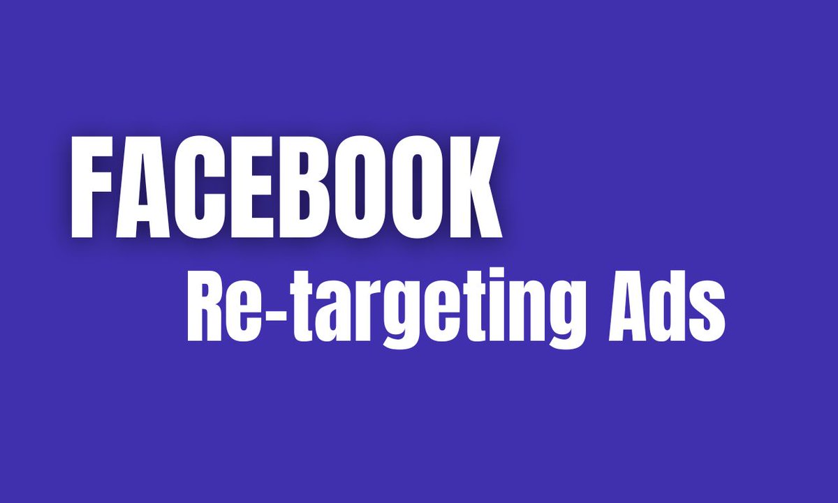 I will create Facebook retargeting ads and fb ad campaigns

Hire me:-bit.ly/3wjwQlE

WhatsApp:- 0601151760365
#facebookads #facebookretargetingads #fbads
