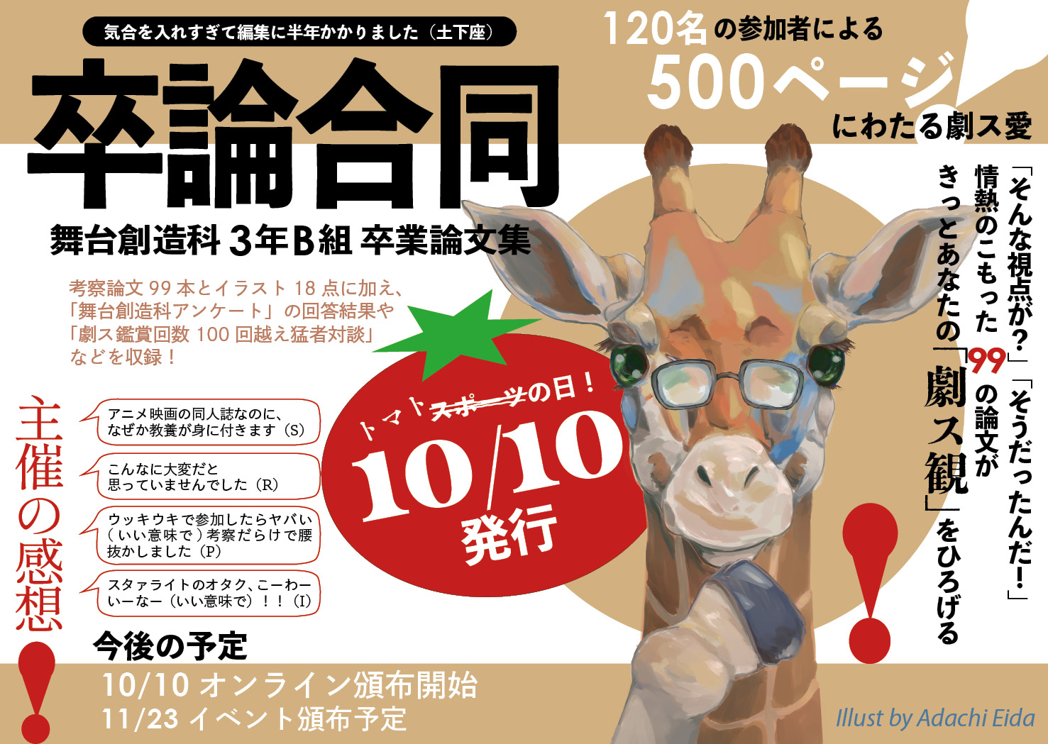 劇ス卒論合同 Starlight Paper Twitter