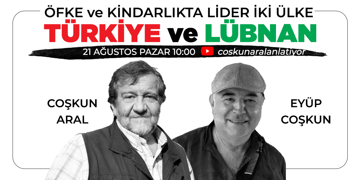 CANLI YAYIN | Dünyanın en öfkeli ülkeleri sıralamasında Türkiye ve Lübnan lider. Peki bu ne anlama geliyor? 

Yıllarca Lübnan'da ve Ortadoğu'da yaşayan gazeteci dostum Eyüp Coşkun ile konuşuyoruz: youtu.be/jyf76DS5v90