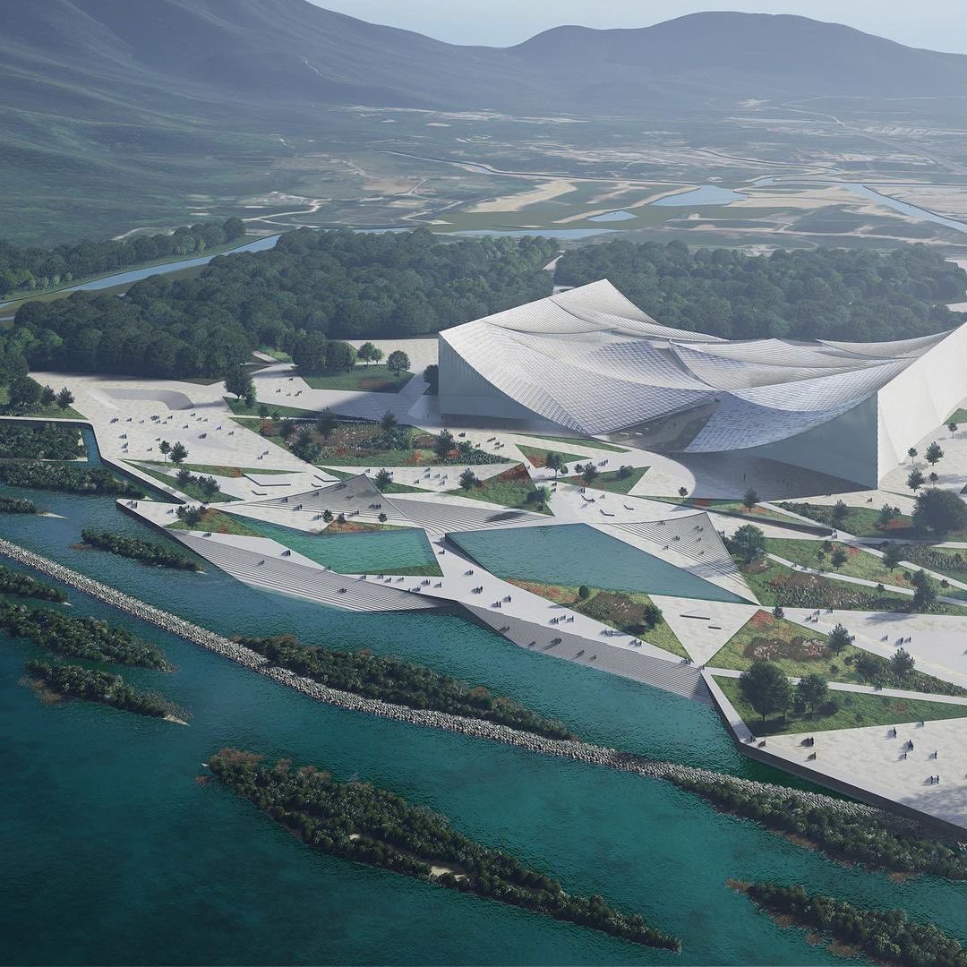 parametricarch's tweet photo. 3XN | GXN (@3XN_GXN), @BHarchitects and Zhubo Design’s proposal for the Shenzhen Maritime Museum is the representation of a natural element that blends into a building and reflects the beauty of the sea in all its features. 

📸 Photographs: Sora.

#shenzhen #maritime #museum https://t.co/6PfMbgMG4H