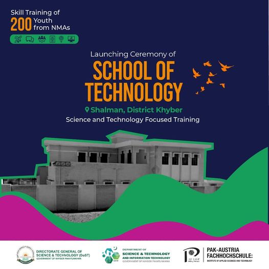 PAFIAST's tweet photo. DoST KP joined forces with PAF-IAST and has initiated phase 1 of its plan to promote technology-oriented skills by providing short-, medium, and long-term courses at the State-of-the-Art School of Technology at Shalman District Khyber. #Skilling_Pakistan #PAFIAST #DoST #Shalman https://t.co/qWwaF4AHl1