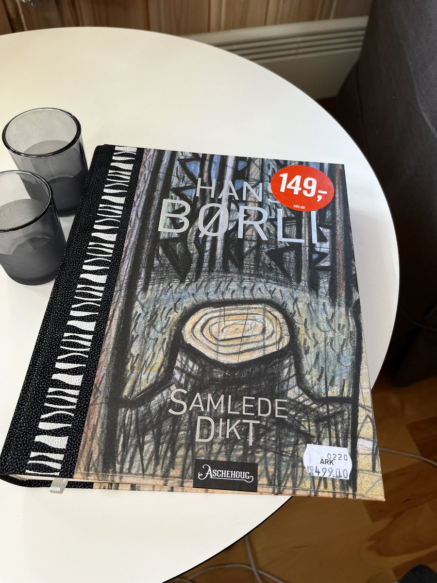 Siste sommerlesning: Hans Børlie har et omfattende lyrisk forfatterskap. Mange fine naturmotiver og oppriktig undring. #litteratur