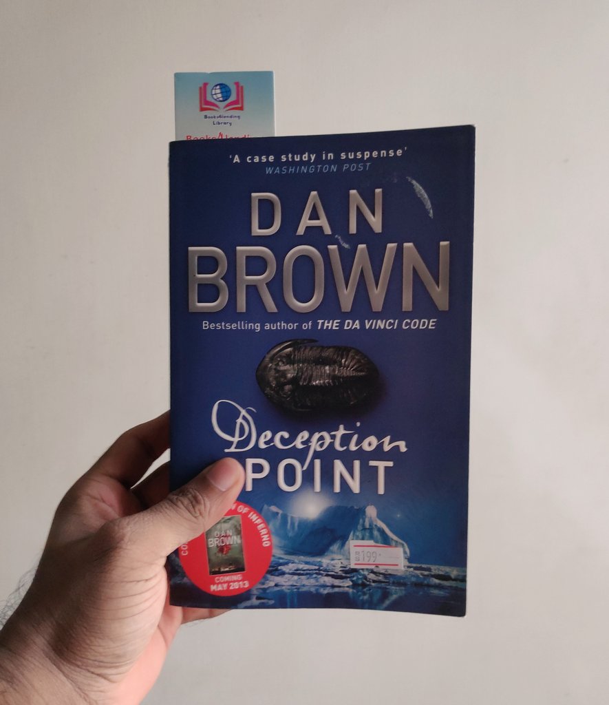 dinesh_DS310's tweet photo. #SundaySentence Impossible! She gasped. Embedded in the stone was a form that in an earth specimen might be considered commonplace, and yet in a meteorite was utterly inconceivable. It's... a bug! This meteorite contains the fossil of a bug!

Dan Brown's Deception Point https://t.co/ANgbHmpXv6