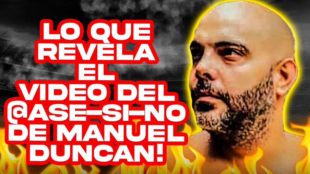 Se Filtra Video Donde Vemos A Quien Disparó A Manuel Duncan Y Esto Es Lo Que Revela De Su Perfil!! dlvr.it/SX0BTh