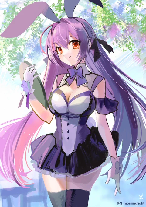 お給仕スカディ#FGO#バニーの日 