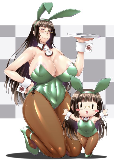 再掲いろいろ( ˘ω˘)
#バニーの日 