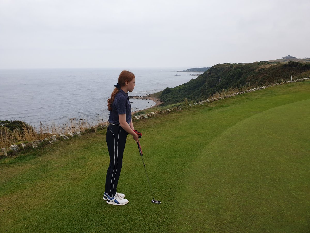 gazjesbekell's tweet photo. Lovely experience playing 3 days at Fairmont  St Andrews. Worst golf for over 12 mnths but still enjoyed playing 2 days with terrific @ArishaVirik ,a great talent with a super temperament. 3rd day had a great time with summer smith and awesome Finn.Thanks nat @RobRockAcademy https://t.co/p30r955HTU