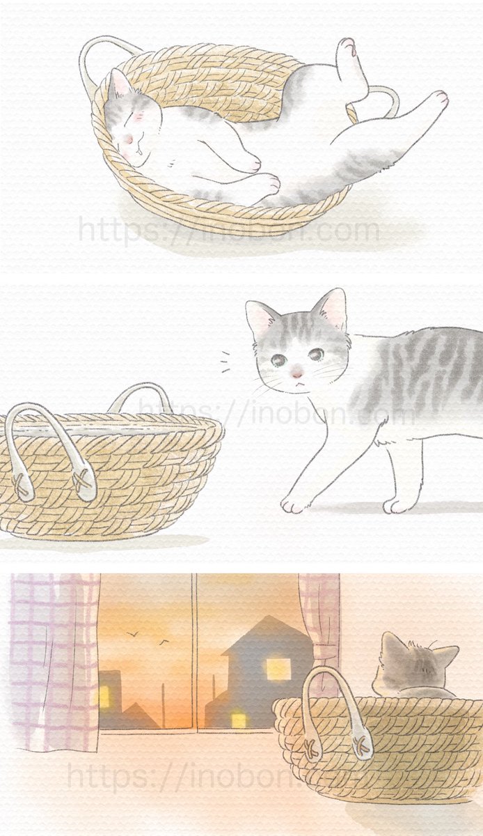 猫のキャラクターデザイン 販売グッズに印刷 猫イラストのご依頼 いのぼんイラスト制作所