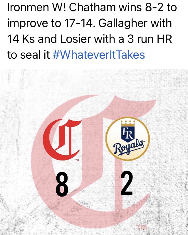 SFGallagher's tweet photo. 14 Strikeouts in 6 innings @Blake_Gallagher https://t.co/FUEg6CmRBO