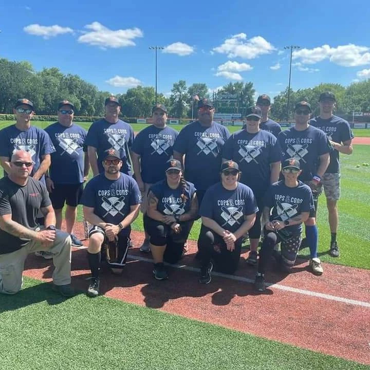 Cops and Cons Softball Game. This year's supported charity was the k9 crew. Happy to be part of this great event and fostering positive relationships. #jahner4sheriff #fargo