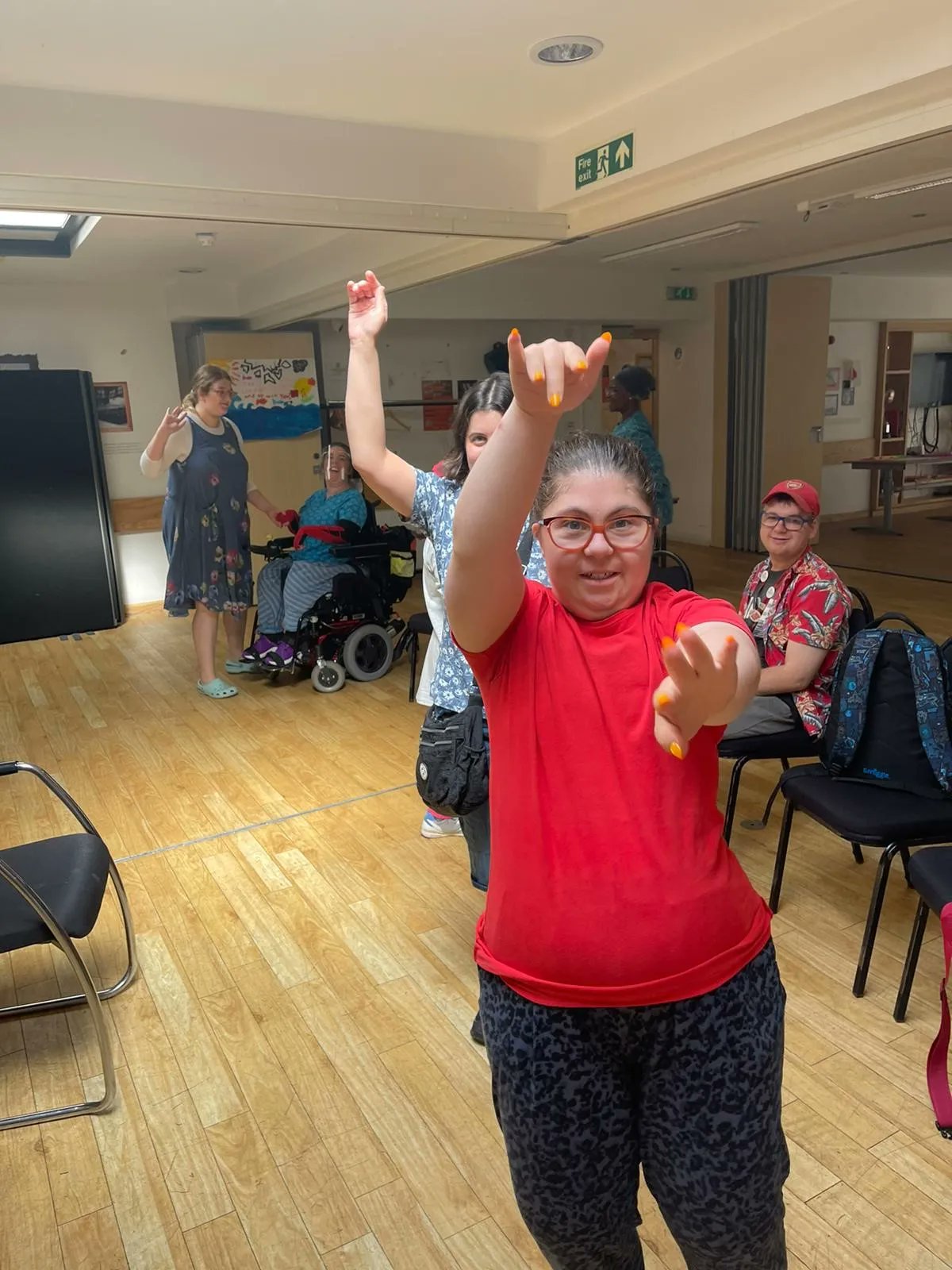 Langdon Charity on Twitter "Langdon Members are so happy at their Feel