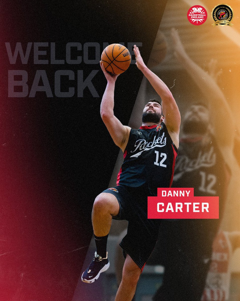 rocketsreading's tweet photo. Danny Carter is back!
The big man returns to Reading after rejoining us half way through last season.
#RocketsAreGo #BritishBasketball #WelcomeBackCarter https://t.co/LzUxFjxMeo
