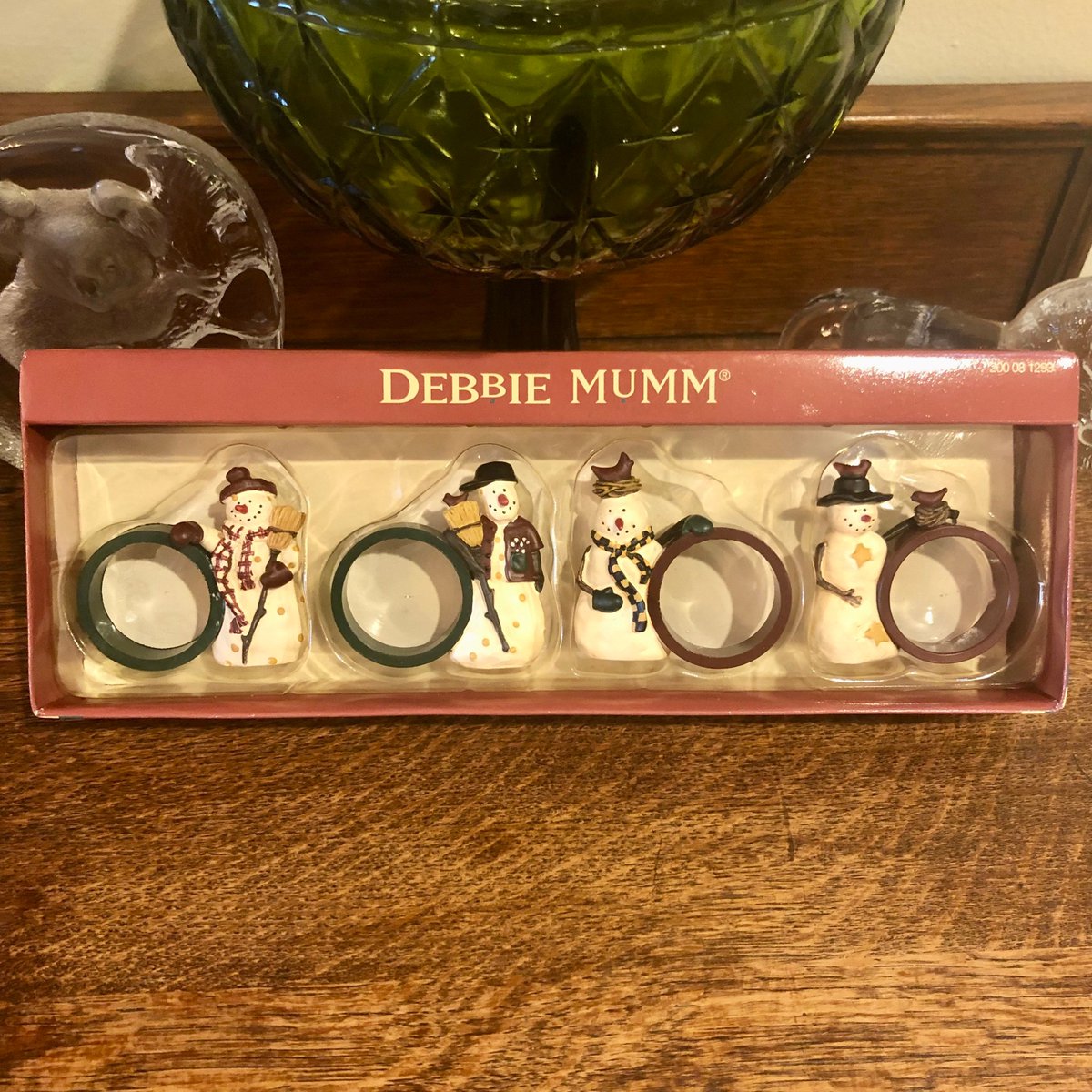 Excited to share the latest addition to my #etsy shop: Debbie Mumm Napkin Rings #Christmas Sledding Snowmen #Vintage #Serving #Holiday Decor NOS 2000 etsy.me/3QXBkGb #christmas #countrybarn #napkinrings #vintage #dining #tabledecor #winter
