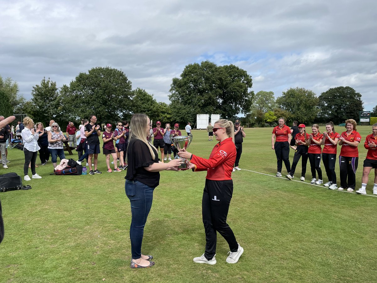 NantwichVipers's tweet photo. Vipers Win! 🙌 Excellent efforts from everyone involved to secure the Cheshire Women’s Cricket League T20 Knockout Cup Trophy! 🏆 #Nantwich #NantwichVipers #womenscricket #T20 https://t.co/4WkgUlCvig