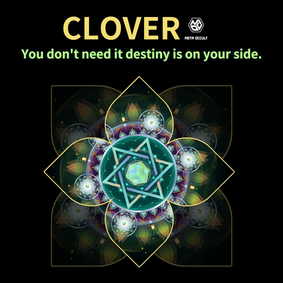 MetaOccult's tweet image. You can slightly alter your destiny by choices, but you cannot escape fate, right?

#DailyBlessing #lucky #Occult #destiny #fate #secret #goodluck #fortune #motivation #courage #MotivationalQuotes