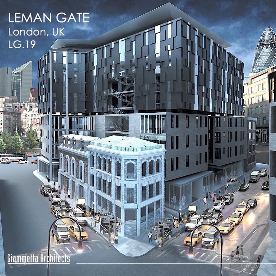 GGiammetta's tweet photo. Leman gate è un progetto integrato per la rigenerazione di un area dismessa tra Whitechapel hight st e Leman st.
L’obiettivo è quello di integrare un vecchio fabbricato del 900 con una nuova struttura polifunzionale.
Project by Giammetta Architects https://t.co/3qNaqtxkdt