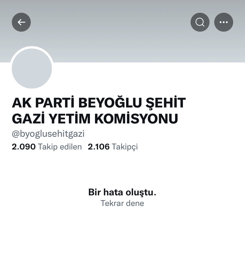 Hesabı askıya almışlar 😁