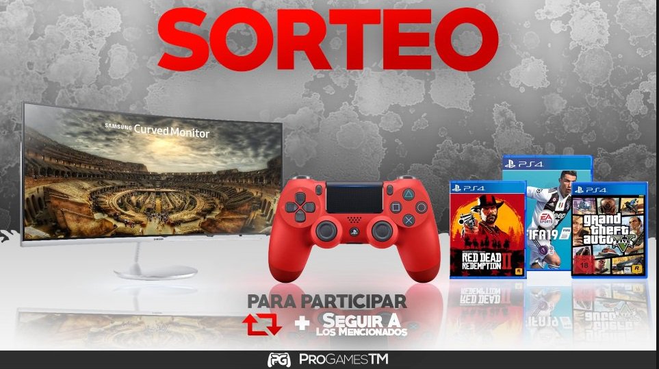 PRO GAMES™🎮 (@progamestm) on Twitter photo 📌 #SORTEAZO EXPRESS 🎁
~ Monitor Curvo 32 + Juego a elegir + Mando 🎮 📦
▫️Para participar: Haz RT y sigue a <a href="/ProGamesTM/">PRO GAMES™🎮</a>
¬ Termina: 10 días (31/08)👍
¡SUERTE!🍀 📌 #SORTEAZO EXPRESS 🎁
~ Monitor Curvo 32 + Juego a elegir + Mando 🎮 📦
▫️Para participar: Haz RT y sigue a <a href="/ProGamesTM/">PRO GAMES™🎮</a>
¬ Termina: 10 días (31/08)👍
¡SUERTE!🍀