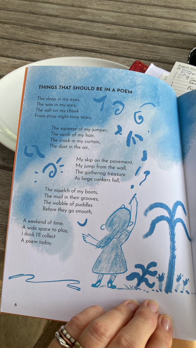 It’s Poet’s Day 2022, so whether you consider yourself a poet or not, go poem hunting and write one - and take the kids with you! (Illustration @ShihYuLin047) @TroikaBooks #poems #WritingCommunity #poetsofTwitter