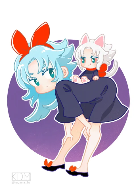 100均行ったらもうハロウィンコーナーが出来てたんでハロウィンっぽい絵(気が早い) 