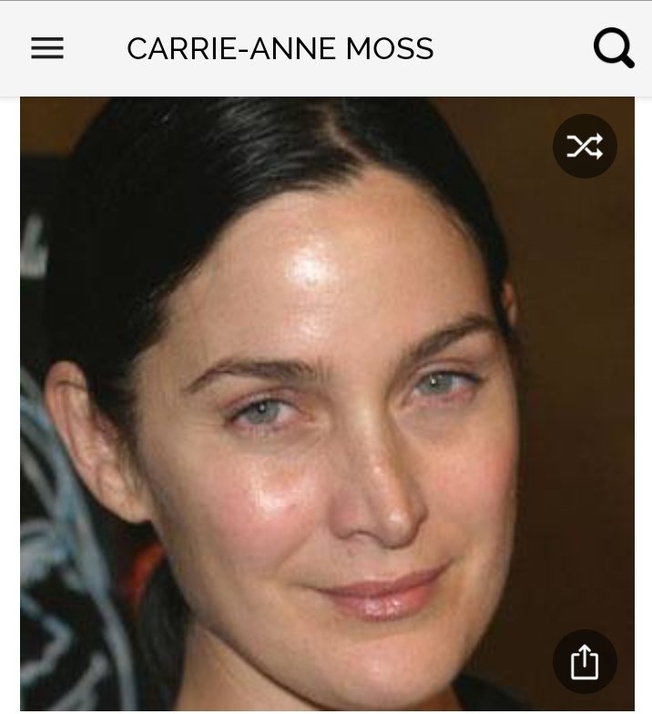 Happy birthday to this great actress.  Happy birthday to Carrie-Anne Moss 