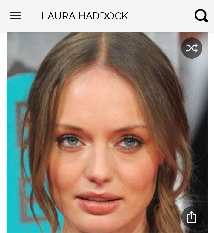 Happy birthday to this great actress.  Happy birthday to Laura Haddock 