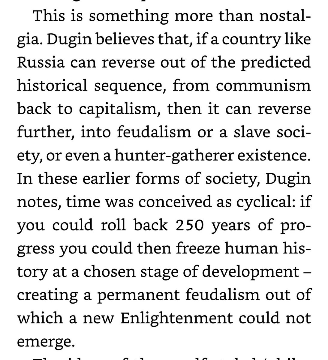 paulmasonnews's tweet photo. Inspired by her father, Darya Dugina called Ukrainians subhuman and called for their extermination on prime time TV. I wrote a whole chapter on Duginism in #HTSF - here's the payload... looks like some Russians no longer think a return to serfdom such a great idea... https://t.co/pYMShsQ8G1
