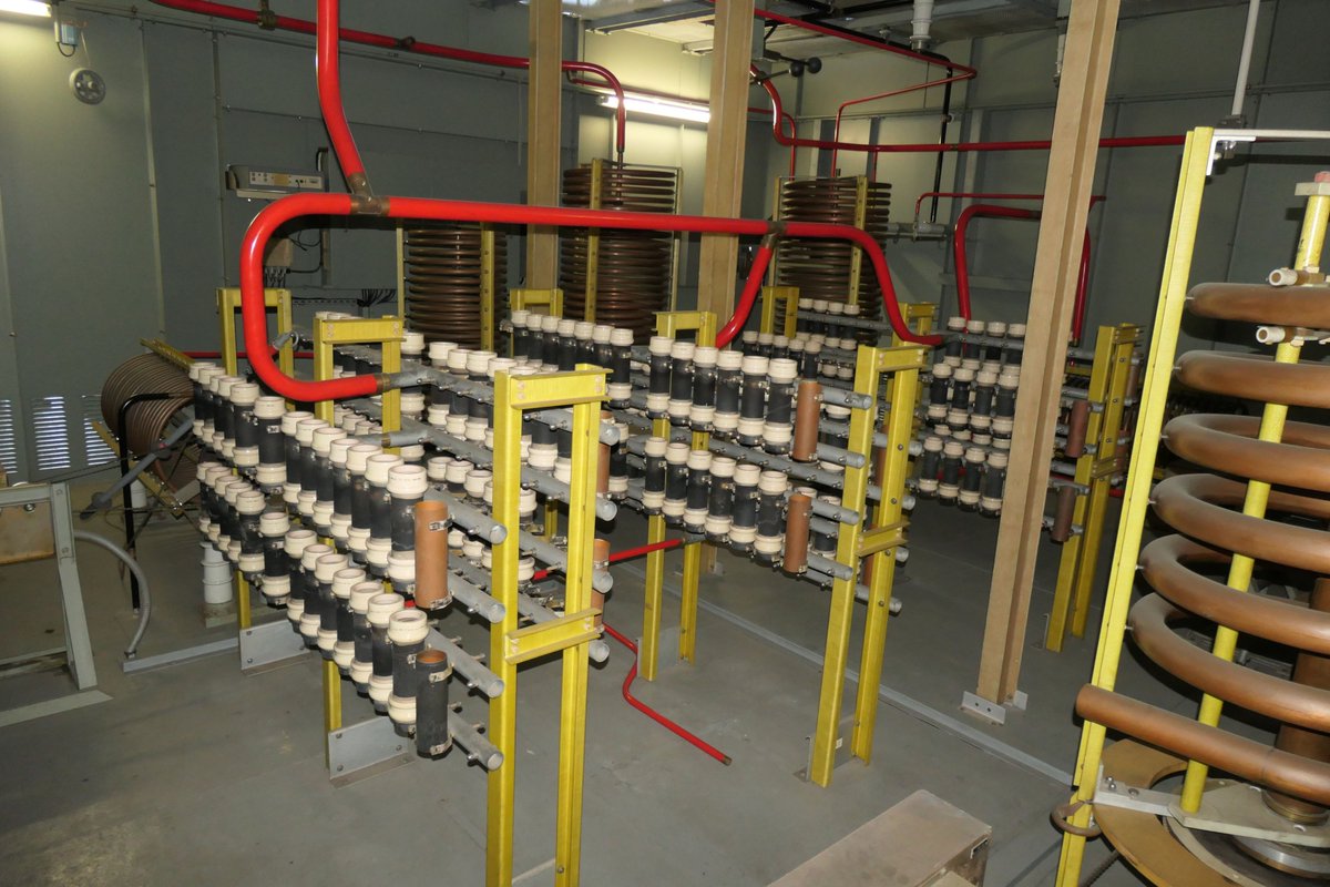 df4wp's tweet image. Besichtigung ehemaliger Langwellensender Europe 1 bei Überherrn-Berus. Danke für die Organisation #Q18, #DARC