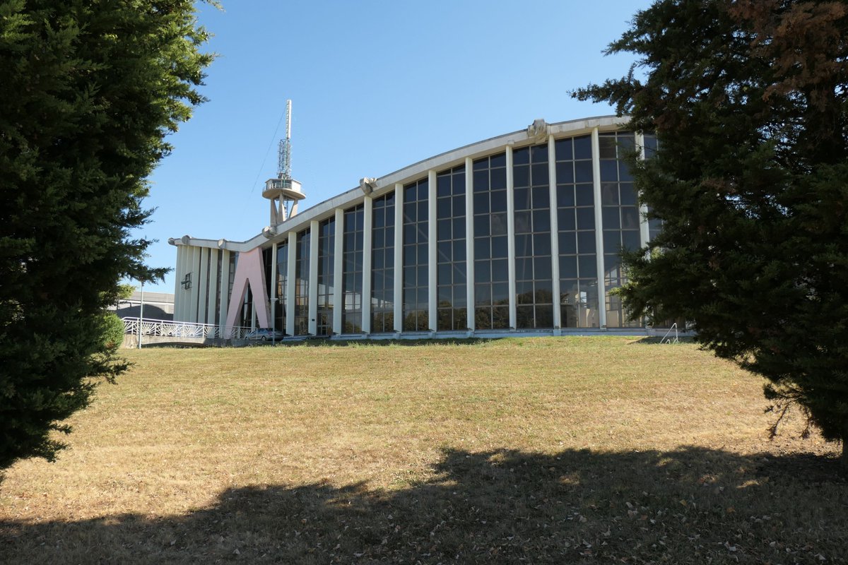 df4wp's tweet image. Besichtigung ehemaliger Langwellensender Europe 1 bei Überherrn-Berus. Danke für die Organisation #Q18, #DARC