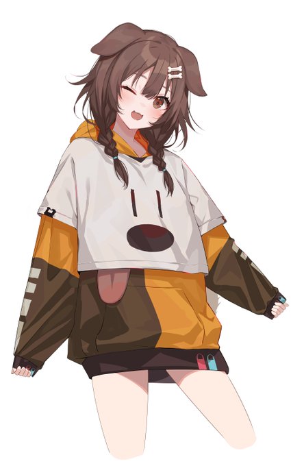 キャラのみ立ち絵 
#できたてころね 