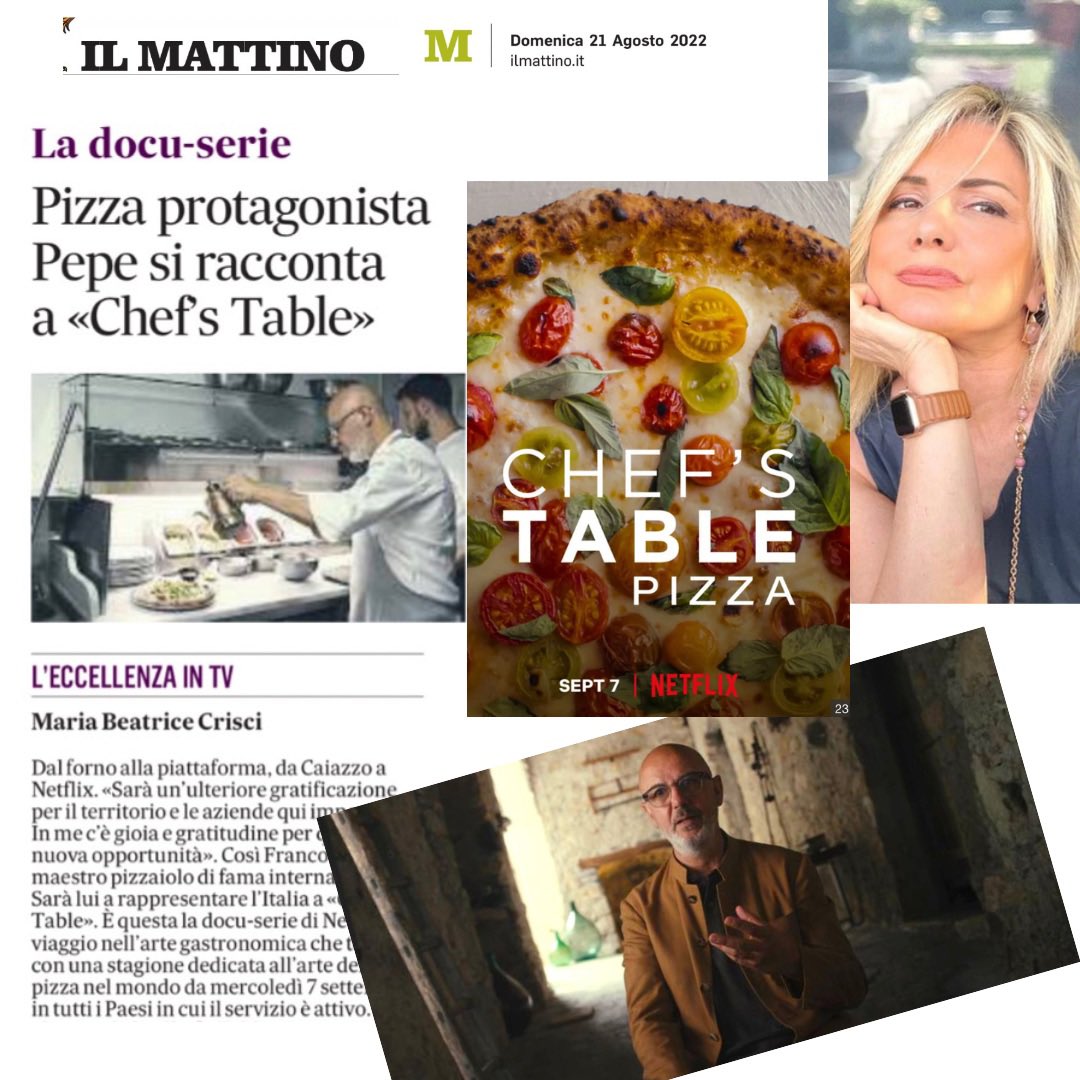 Il buongiorno si vede da #ilmattino 
<a href="/Francopepe8/">Franco Pepe</a> <a href="/pepeingrani/">monica ballabio</a> #caiazzo <a href="/NetflixIT/">Netflix Italia</a>