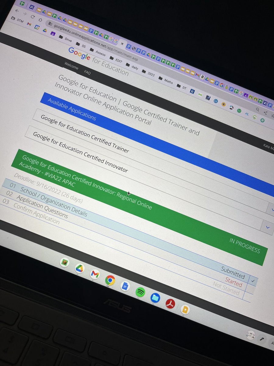 I promised I would <a href="/kehall16/">Kimberley Hall</a>, ignore those 7365 other tabs 🫠 #GoogleEI #VIA22 <a href="/GoogleForEdu/">Google for Education</a>