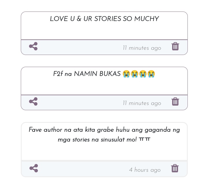 - love u moree
- good luck!! prepare mo na talent mo 
- thank u so much :]]