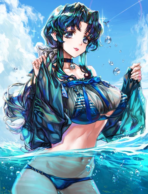 磯貝桜さん(いそがいさくら) ❤️初めて会った時からとても美しい人だと思いました。
ギリギリまだ夏の途中で完成できた… 嬉しい...。:゜(。ノω\。)゜・。 #ガオガイガー #覇界王 