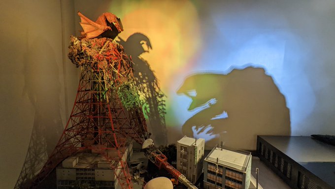 ガメラ見てガンダム見て観覧車乗って良い一日だった… 