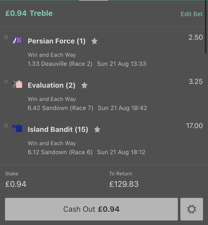 VadsHorseTips's tweet photo. 💸 ACCA Giveaway! 💸

This Is A Little ACCA Of My Tips Today!

I’ll Give The Return Away If It Wins!

To Enter:
✅ Retweet This Tweet
✅ Follow Me https://t.co/gx59wE2QbG