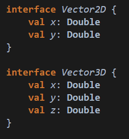 noraltavir's tweet photo. Let's start a new topic. Design errors (#designerror).
Vector3D should inherit Vector2D? It is duplicating some behaviors, so it probably should, isn't it? Let's hear wrong answers. https://t.co/sYpoEkNFHR