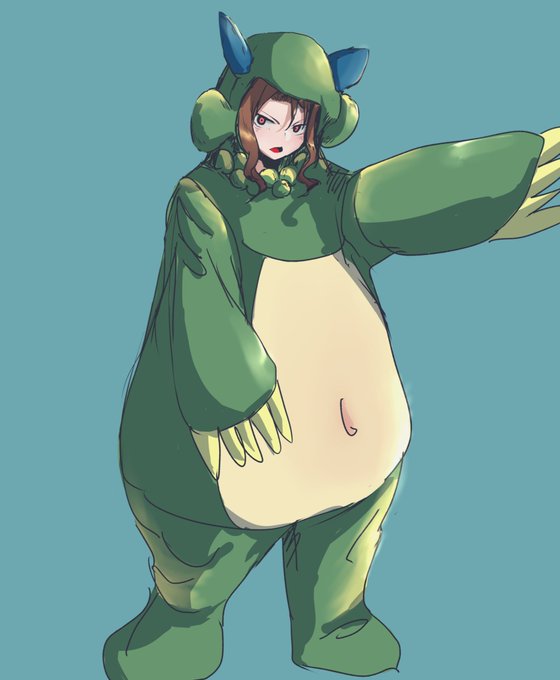 怪獣着ぐるみのtwitterイラスト検索結果