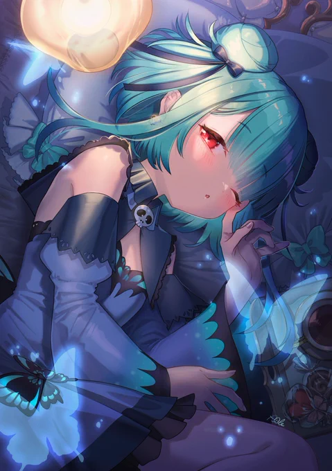良い夢を#絵クロマンサー 