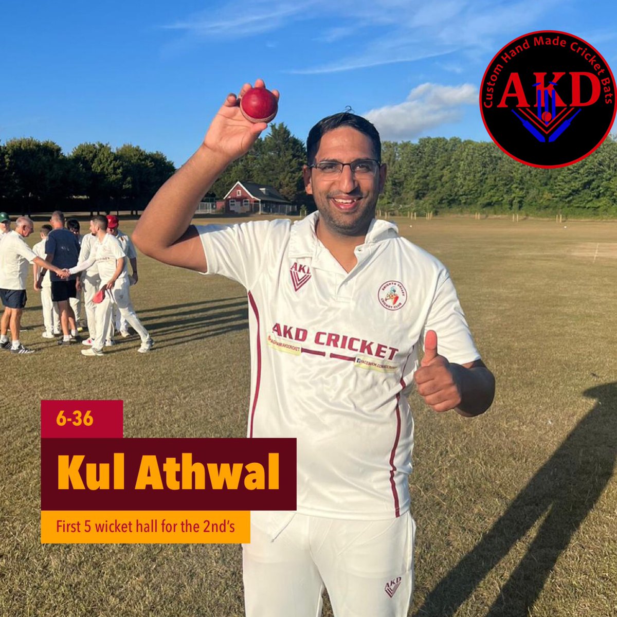 WPK_CRICKET's tweet photo. 2nd’s team bowler Kul had an absolute mouth watering bowling session yesterday with a whopping 6 wickets. that carried us into are 3rd win of the season keep it up Kul #uptheknights #kvcc https://t.co/8G7bK7Ih1J