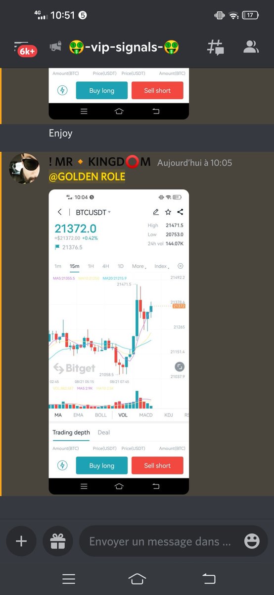 Second signal

We need just your happyness fuck don't miss this opportunity

Free vip crypto signals join get your golden role and print your money 💲💰💵🤑

discord.gg/S4kpsGyp