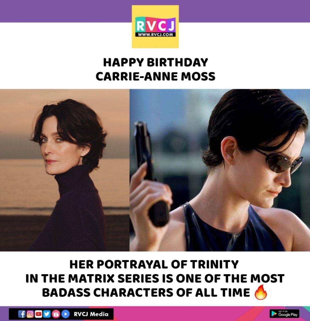 rvcjmovies's tweet image. Happy Birthday Carrie-Anne Moss!
#carrieannemoss #trinitymatrix #matrix #actress #rvcjmovies