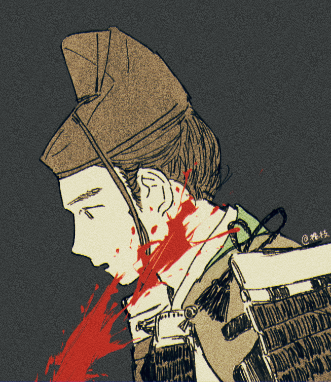 もし返り血を浴びてたらどうしようかと思いました #鎌倉絵