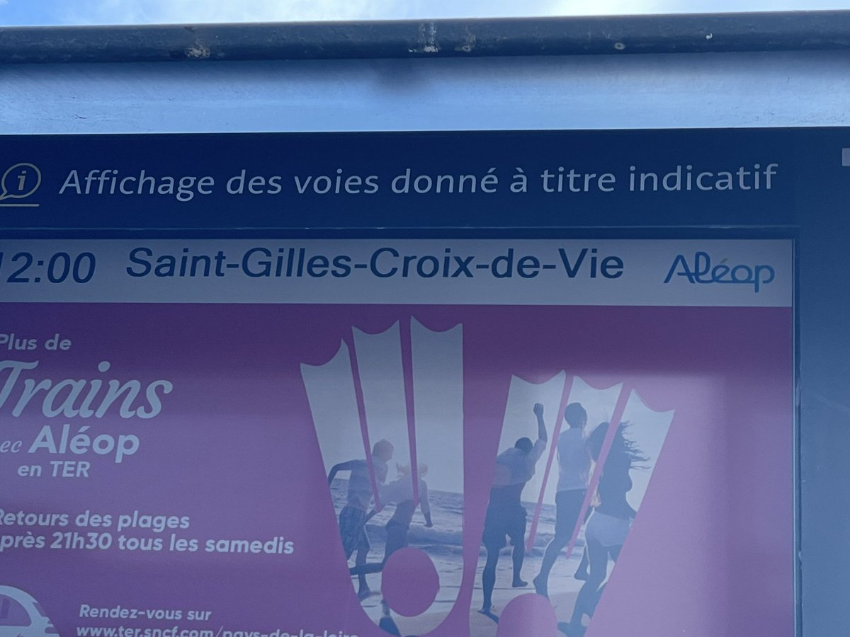 Bon alors quoi ma voies #SNCF je la choisie au hasard ?