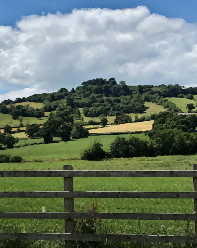 HooklandGuide's tweet photo. This is the deep magic of England. Over every gate, beyond the next meadow, up the next hill or in its crowning copse of tree there is the possibility of meeting the Enfolding Otherworld. To move forward in any direction is to navigate the realm of folklore. – #KatherineGiddings https://t.co/MvMF4a6PlW