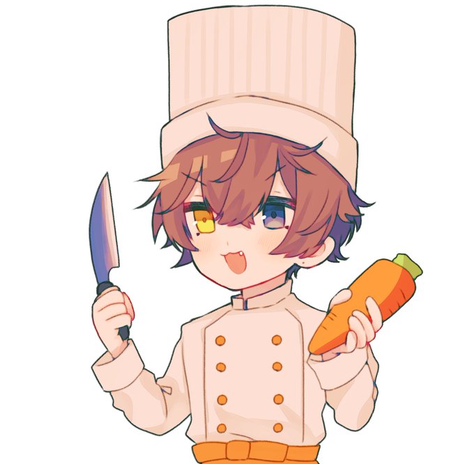 「chef yellow eyes」 illustration images(Latest)