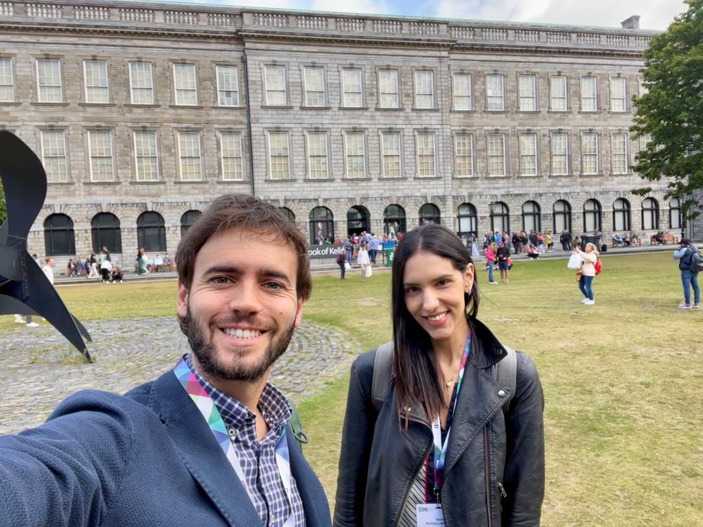 📢LAST day at the #ESMOacademy22
✔️Today review of:
#hematology by Dr.Kirsten Dr.Zucca 
#pharmacokinetics by @hgelderblom
#upperGI by @LizzySmyth1 @MacarullaTeresa 
🙌🏼Great times in #Dublin with @alerezqallah @zvidales @paula_sabat @VHIO @ICO_oncologia 
@myESMO #oncology #ESMO22