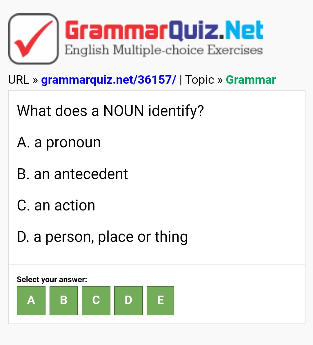 What is the correct answer? grammarquiz.net/36157/ #englishgrammar #englishgrammartest #englishgrammarquiz #englishgrammarexercise #englishclub #quizoftheday #englishcourse #englishlanguage #easyenglish #toefl #toeic #ielts
