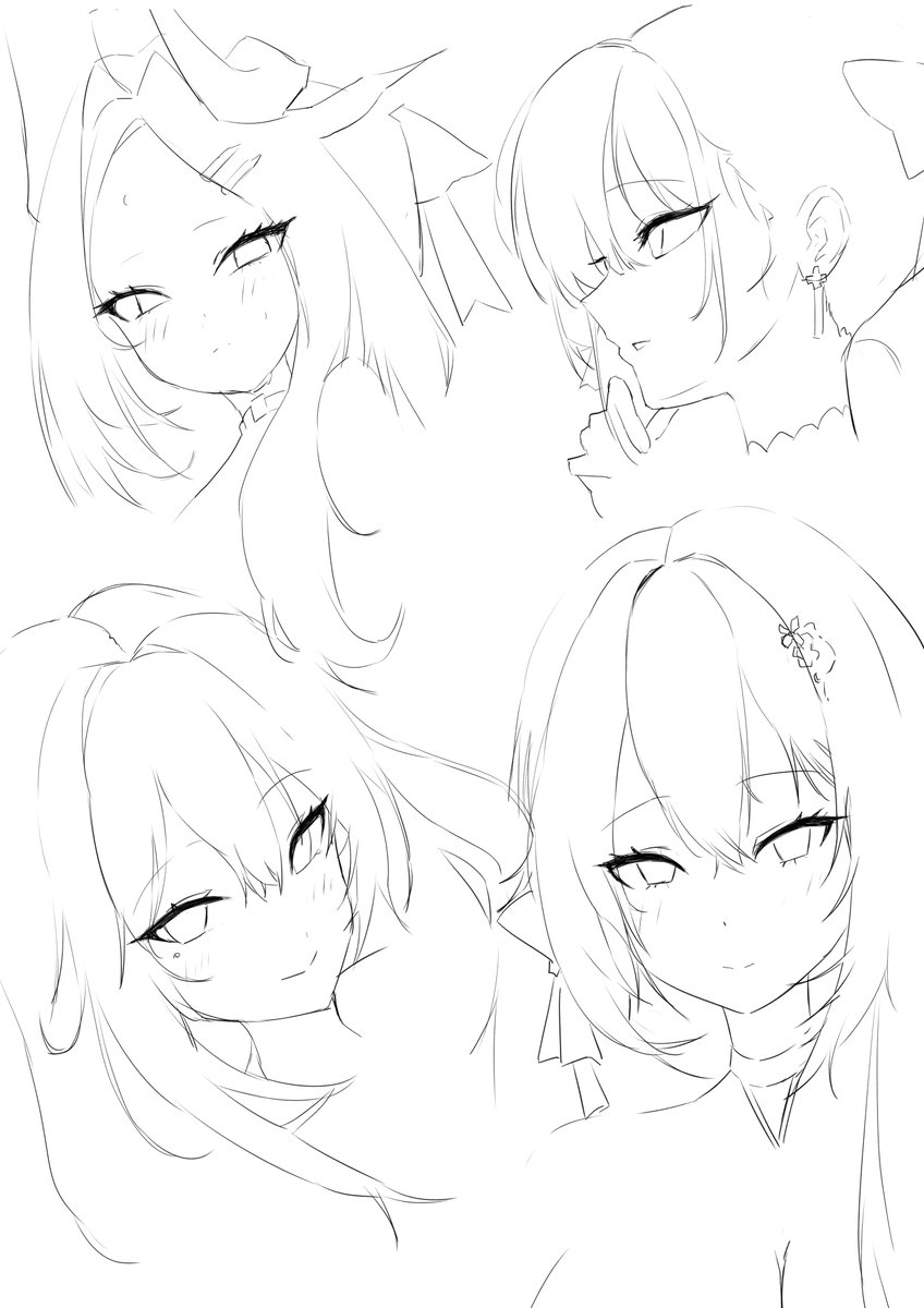 久々に練習模写
最近は忙しくて練習できてません
みなさんは凝り固まってませんか? 