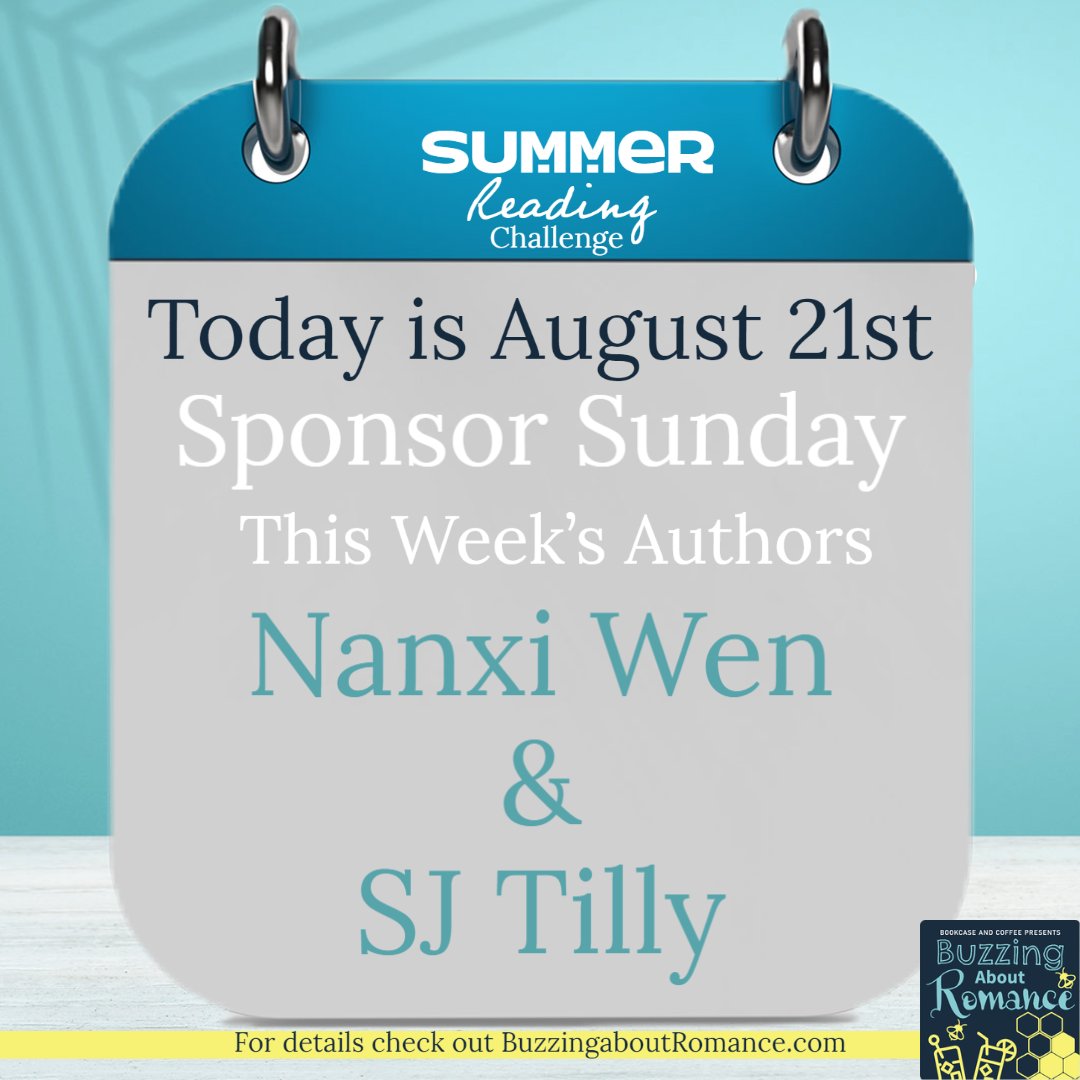 BuzzingRomance's tweet photo. Week  Thirteen of Summer Reading Challenge! This week’s our Sponsoring Authors are Nanxi Wen and SJ Tilly 
 are our Sponsoring Authors https://t.co/ddKE8LoKVp
#summerbuzzing #bookclub #buzzingchallenge #Summerreading #readromance #ReadingBingo #bookgiveaway #summerreadingauthor https://t.co/WN72wW0mzr